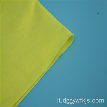 Tessuti per la casa riempiti con cotone agugliato giallo